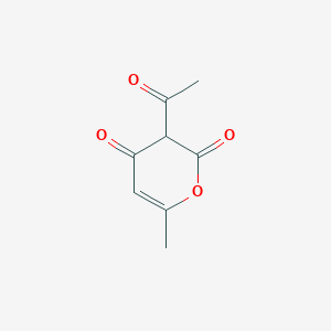 molecular formula C2H3FN2O5 B231827 Dehydroacetic acid CAS No. 16807-48-0