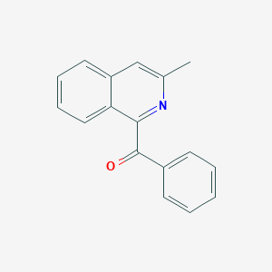 molecular formula C17H13NO B231830 1-Benzoyl-3-methylisoquinoline 
