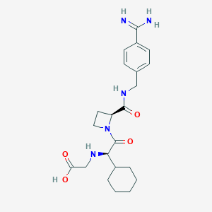 molecular formula C22H31N5O4 B023205 Melagatran CAS No. 159776-70-2