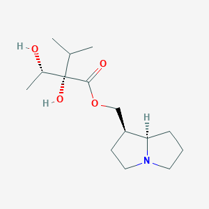 molecular formula C10H6Na2O7S2 B232068 Cynaustraline CAS No. 17958-37-1