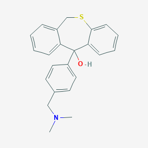 molecular formula C23H23NOS B232083 11-[4-(Dimethylaminomethyl)phenyl]-6,11-dihydrodibenzo[b,e]thiepin-11-ol 