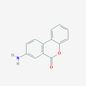 molecular formula C13H9NO2 B232213 8-Aminobenzo[c]chromen-6-one 