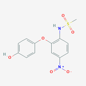 molecular formula C13H12N2O6S B023224 4'-Hydroxy Nimesulide CAS No. 109032-22-6