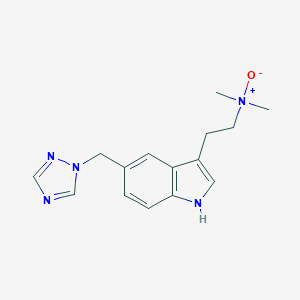 molecular formula C15H19N5O B023230 Rizatriptan N-oxide CAS No. 260435-42-5