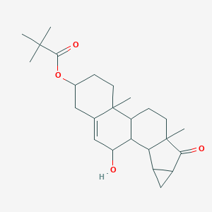 molecular formula C25H36O4 B023251 Drospirenone Intermediates CAS No. 82543-09-7