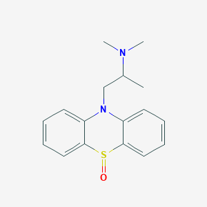 molecular formula C17H20N2OS B023261 异丙嗪亚砜 CAS No. 7640-51-9