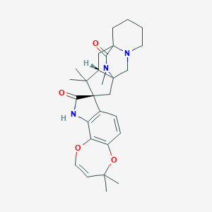 molecular formula C28H35N3O4 B023265 Marcfortine A CAS No. 75731-43-0