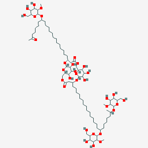 molecular formula C83H150O33 B232710 Cycloviracin B2 CAS No. 142382-46-5