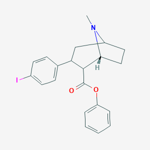 3-(4-Iodophenyl)tropan-2beta-carboxylic acid phenyl ester