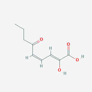 2-Hydroxy-6-oxo-nona-2,4-dienoate