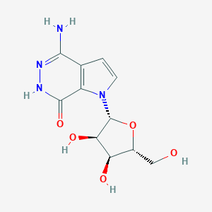 4-Amino-1-ribofuranosylpyrrolo(2,3-d)pyridazin-7(6H)-one