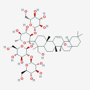 molecular formula C10H13NO2 B232774 Songarosaponin C CAS No. 141544-48-1