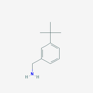 molecular formula C11H17N B232780 (3-(tert-Butyl)phenyl)methanamine hydrochloride CAS No. 140401-55-4