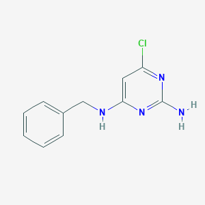 4-N-benzyl-6-chloropyrimidine-2,4-diamine