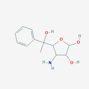 3-Amino-5-C-phenylaltrofuranose