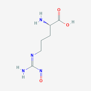 molecular formula C10H12N5Na2O6P B232906 N-Nitrosoarginine CAS No. 151512-14-0