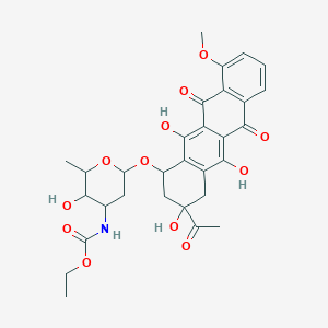 molecular formula C15H10NO3.Na B232915 Rubomycin F CAS No. 144285-59-6