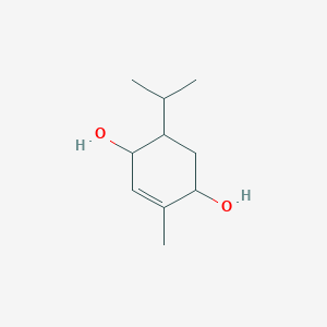 molecular formula C10H18O2 B023292 p-Menth-1-ene-3,6-diol CAS No. 4031-55-4