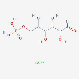 molecular formula C6H11BaO9P B233401 D-Glucose 6-phosphate barium*hydrate sig ma grade CAS No. 150400-00-3