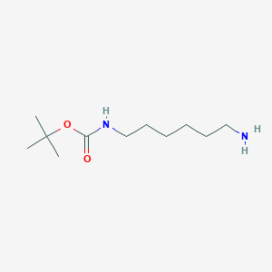 molecular formula C11H24N2O2 B023355 NH2-C6-NH-Boc CAS No. 51857-17-1