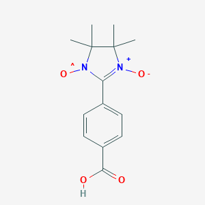 molecular formula C14H17N2O4 B233577 Carboxy-PTIO CAS No. 145757-47-7