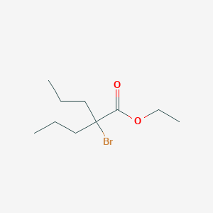 molecular formula C10H19BrO2 B023364 2-Bromo-2-propylpentanoic acid ethyl ester CAS No. 99174-91-1