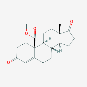 molecular formula C20H26O4 B023377 Methyl 3,17-dioxoandrost-4-en-19-oate CAS No. 22256-03-7