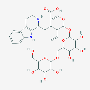 molecular formula C32H42N2O14 B233809 Hunterioside CAS No. 156431-08-2