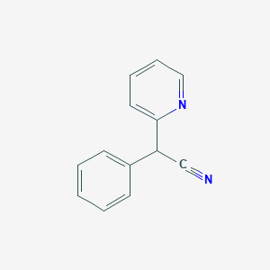 molecular formula C13H10N2 B023408 2-Phenyl-2-(pyridin-2-yl)acetonitrile CAS No. 5005-36-7