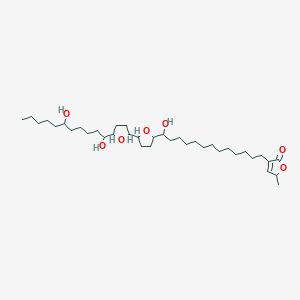 molecular formula C14H19NO B234180 Asiminecin CAS No. 156256-35-8