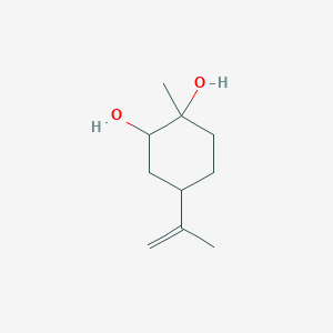 molecular formula C10H18O2 B023420 1,2-Cyclohexanediol, 1-methyl-4-(1-methylethenyl)- CAS No. 57457-97-3