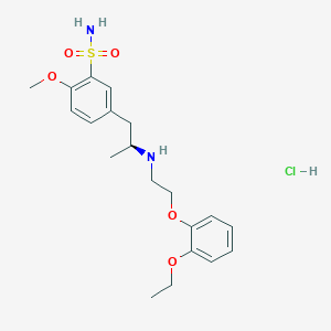molecular formula C20H29ClN2O5S B023430 (S)-Tamsulosin Hydrochloride CAS No. 106463-19-8