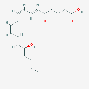 molecular formula C20H30O4 B234647 5-Oxo-15-hete CAS No. 142828-12-4