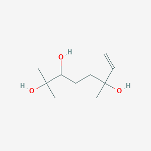 molecular formula C10H20O3 B023466 2,6-Dimethyl-7-octene-2,3,6-triol CAS No. 73815-21-1