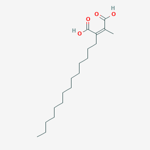 molecular formula C19H34O4 B234755 Chaetomellic Acid A CAS No. 148796-51-4