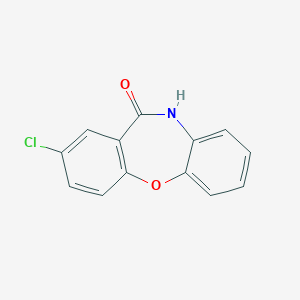 molecular formula C13H8ClNO2 B023486 2-氯二苯并[b,f][1,4]氧氮杂卓-11(10H)-酮 CAS No. 3158-91-6