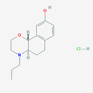 molecular formula C15H22ClNO2 B023487 Naxagolide Hydrochloride CAS No. 99705-65-4