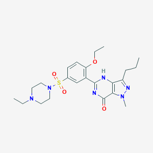 molecular formula C23H32N6O4S B023490 Homo Sildenafil CAS No. 642928-07-2