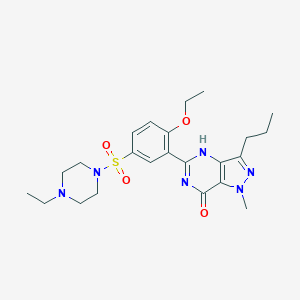 molecular formula C23H32N6O4S B023490 Homosildenafil CAS No. 642928-07-2