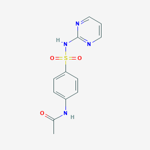 molecular formula C12H12N4O3S B023491 N-Acetyl Sulfadiazine CAS No. 127-74-2