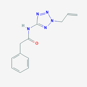 molecular formula C12H13N5O B235009 N-(2-allyl-2H-tetraazol-5-yl)-2-phenylacetamide 