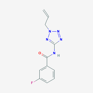N-(2-allyl-2H-tetraazol-5-yl)-3-fluorobenzamide