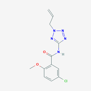 N-(2-allyl-2H-tetraazol-5-yl)-5-chloro-2-methoxybenzamide