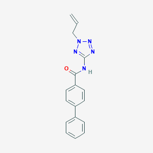 N-[2-(prop-2-en-1-yl)-2H-tetrazol-5-yl]biphenyl-4-carboxamide
