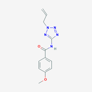 N-(2-allyl-2H-tetraazol-5-yl)-4-methoxybenzamide