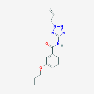 N-(2-allyl-2H-tetraazol-5-yl)-3-propoxybenzamide