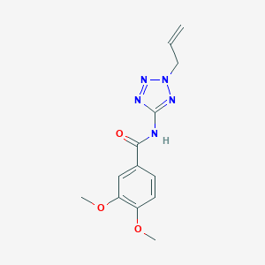 N-(2-allyl-2H-tetraazol-5-yl)-3,4-dimethoxybenzamide