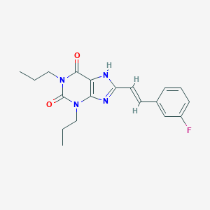 (E)-8-(3-Fluorostyryl)-1,3-dipropylxanthine