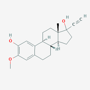 molecular formula C21H26O3 B023515 2-羟基雌甾醇 CAS No. 26011-40-5
