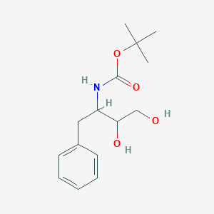 B235168 Tert-butyl [(1S,2S)-1-benzyl-2,3-dihydroxypropyl]carbamate CAS No. 149451-80-9